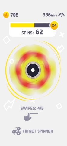 Fidget Spinner для iOS — скриншот 2