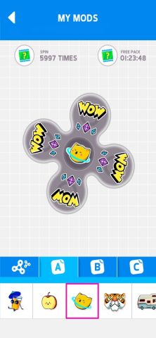 Fidget Spinner для iOS — скриншот 3