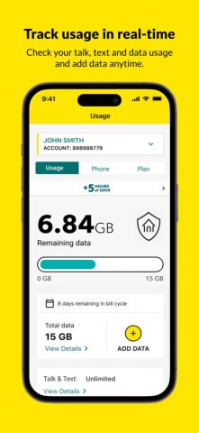 Fido My Account для iOS — скриншот 1