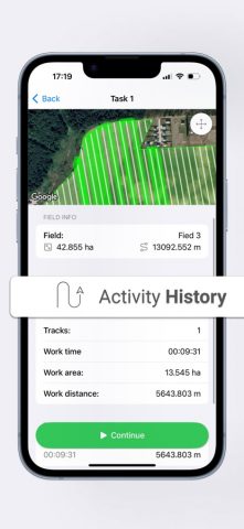 Field Navigator: Tractor GPS для iOS — скриншот 4