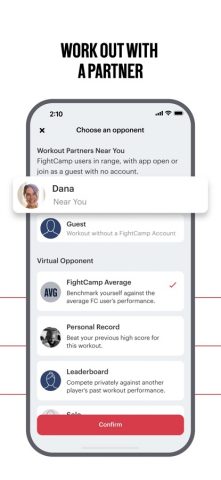 FightCamp Home Boxing Workouts для iOS — скриншот 3