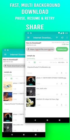 File Downloader для Android — скриншот 3