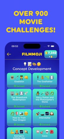 Filmmoji для iOS — скриншот 2
