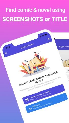 Find Comics & Novel with Image для Android — скриншот 1