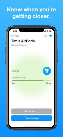 Find My Bluetooth Device для iOS — скриншот 2