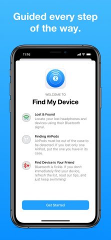 Find My Bluetooth Device для iOS — скриншот 3