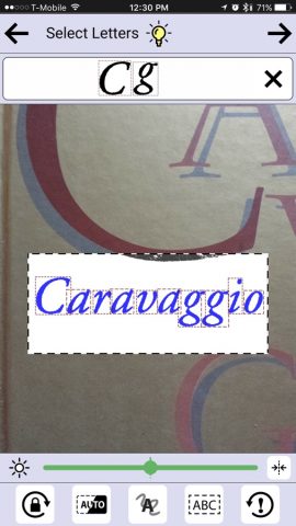 Find my Font для iOS — скриншот 3