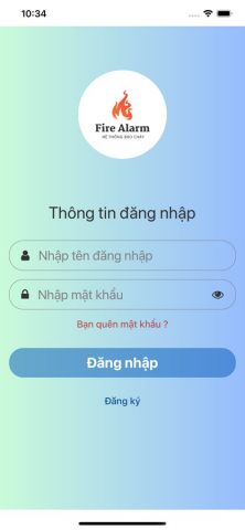 Fire Alarm System для iOS — скриншот 1