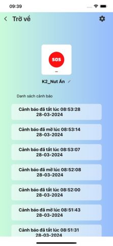 Fire Alarm System для iOS — скриншот 5