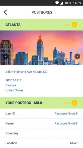First Office Mail для Android — скриншот 1
