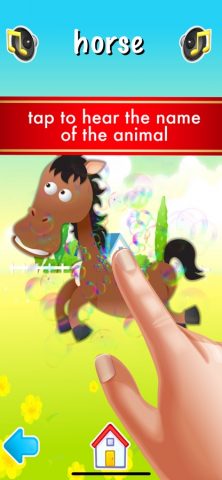 First Words Animals Flashcards для iOS — скриншот 2