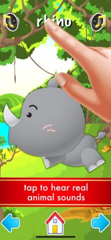 First Words Animals Flashcards для iOS — скриншот 4
