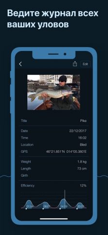 Fishing Calendar, Fish Finder для iOS — скриншот 4