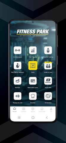 Fitness Park App для Android — скриншот 4