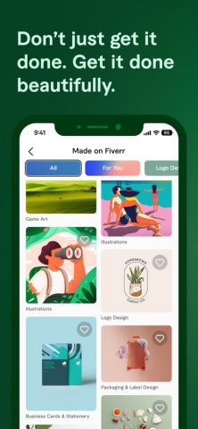 Fiverr — Freelance Services для iOS — скриншот 1
