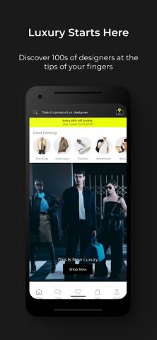 Flannels для Android — скриншот 1