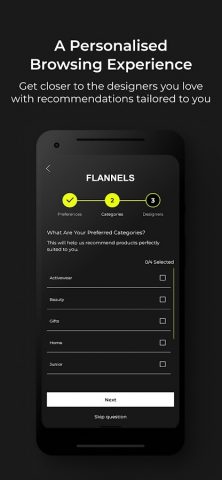Flannels для Android — скриншот 2