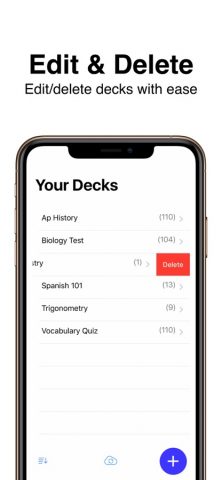 Flash Cards Flashcards Maker для iOS — скриншот 4