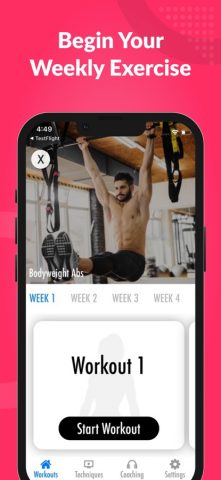Flat Stomach Workouts для iOS — скриншот 3