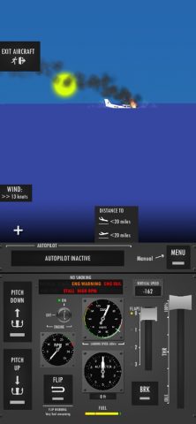 Flight Simulator 2d для iOS — скриншот 4