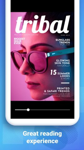 Flipsnack — Magazine Reader для Android — скриншот 3