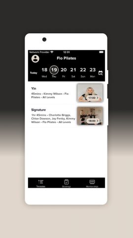 Flo Pilates для Android — скриншот 2