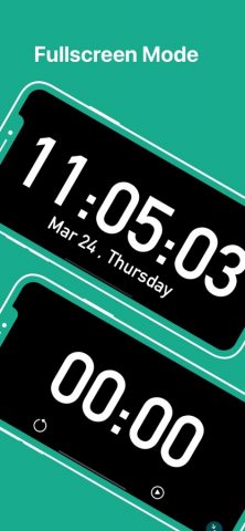 Floating Clock-Плавающие часы для iOS — скриншот 2