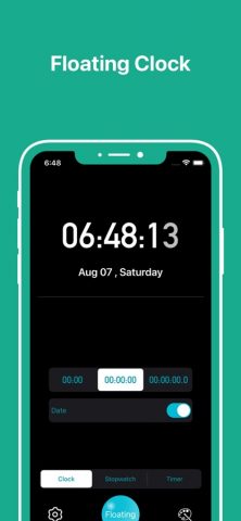 Floating Clock-Плавающие часы для iOS — скриншот 3