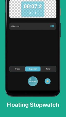 Floating Clock-Плавающие часы для Android — скриншот 4