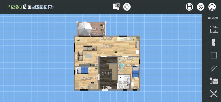 Floor Plan 3D | smart3Dplanner для iOS — скриншот 2