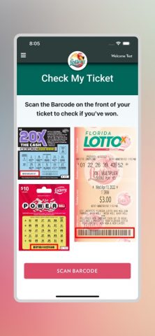 Florida Lottery для iOS — скриншот 1