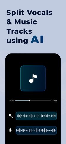 Vocal Remover AI Splitting для iOS — скриншот 1