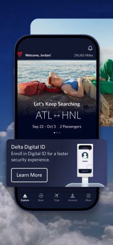 Fly Delta для iOS — скриншот 1