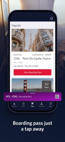 Fly Delta для iOS — скриншот 5