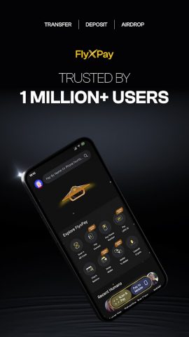 FlyX Pay: Pay Crypto Worldwide для Android — скриншот 1