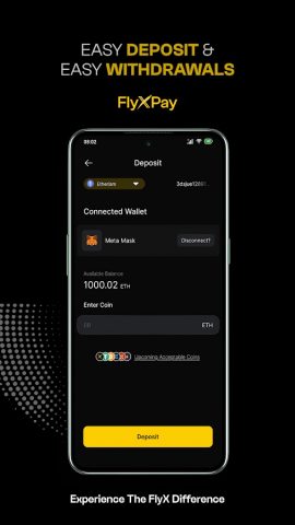 FlyX Pay: Pay Crypto Worldwide для Android — скриншот 5