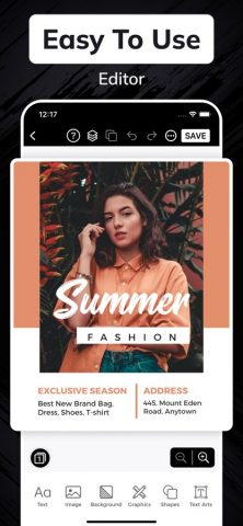 Flyer Maker + Poster Maker для iOS — скриншот 3