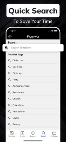 Flyer Maker + Poster Maker для iOS — скриншот 5