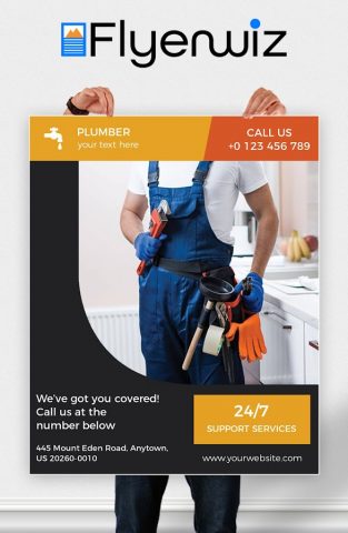 Flyer Maker, Poster Maker для Android — скриншот 1