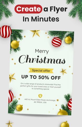 Flyer Maker, Poster Maker для Android — скриншот 4