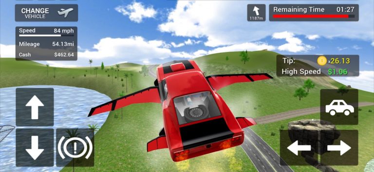 Flying Car Transport Simulator — скриншот 2