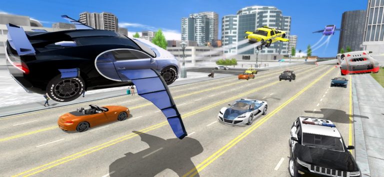 Flying Car Transport Simulator — скриншот 4