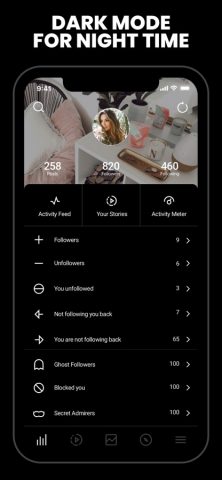 FollowMeter for Instagram для iOS — скриншот 2