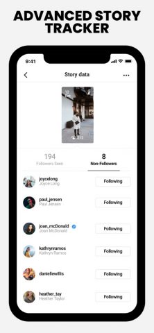 FollowMeter for Instagram для iOS — скриншот 5
