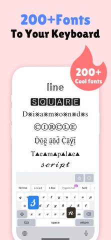 Font Creator for Keyboard для iOS — скриншот 1