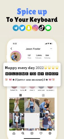 Font Creator for Keyboard для iOS — скриншот 2