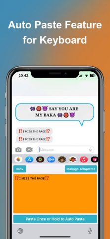 Font Keyboard — Auto Paste для iOS — скриншот 5