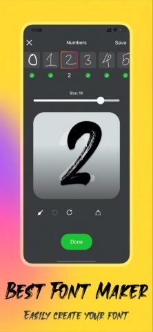 Font Kitty — Font Maker для iOS — скриншот 5