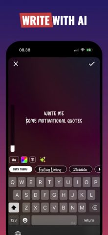 Fonts for Instagram — I Fonts для Android — скриншот 3
