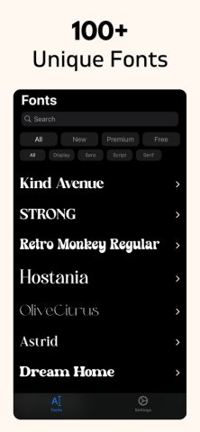 Fonts for Procreate+ для iOS — скриншот 2